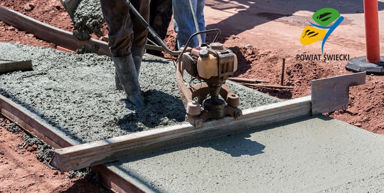 Obwieszczenie Starosty - budowa chodnika w Terespolu
