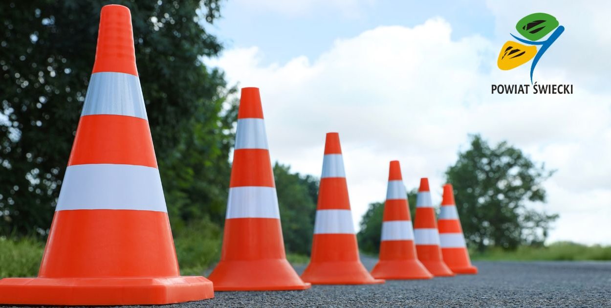 Obwieszczenie Starosty - budowa drogi w m. Lnianek