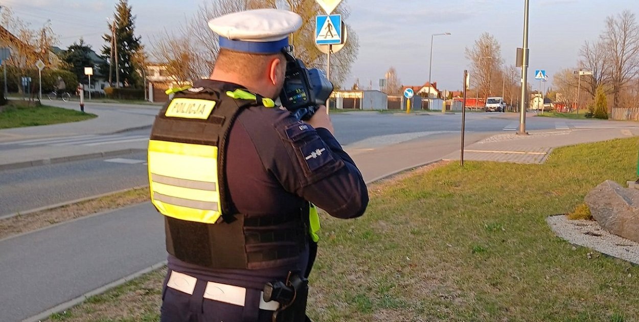 Posypały się mandaty. Kaskadowy pomiar prędkości na drogach powiatu świeckiego