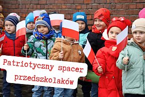 Spacer patriotyczny przedszkolaków z Przechowa