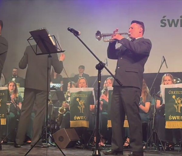 Koncert  Stowarzyszenia Orkiestry Dętej Świecie